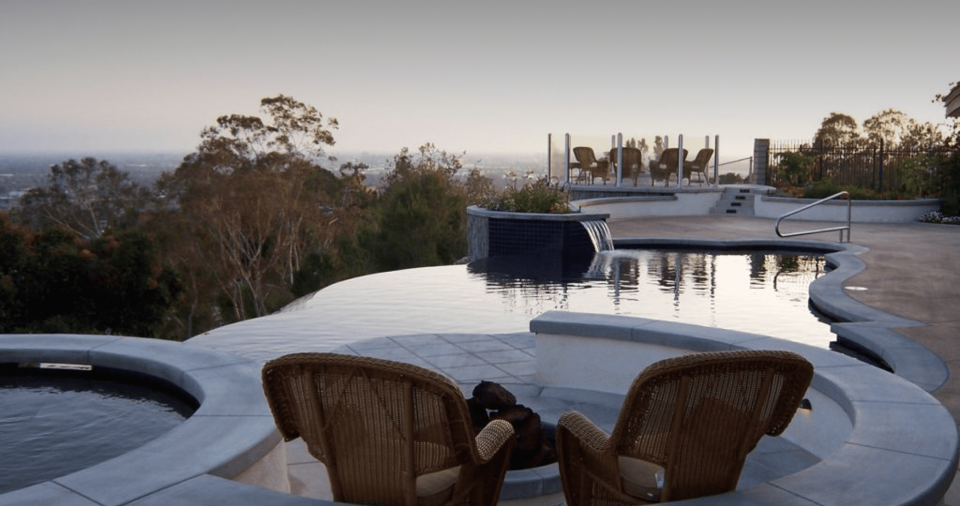 Beachfront Pool Renovation with Spa